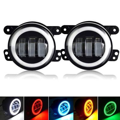 Luces antiniebla LED de RGB Halo Demon Eye - Cambio de color controlado por aplicaciones, DOT/ECE Dual Certified