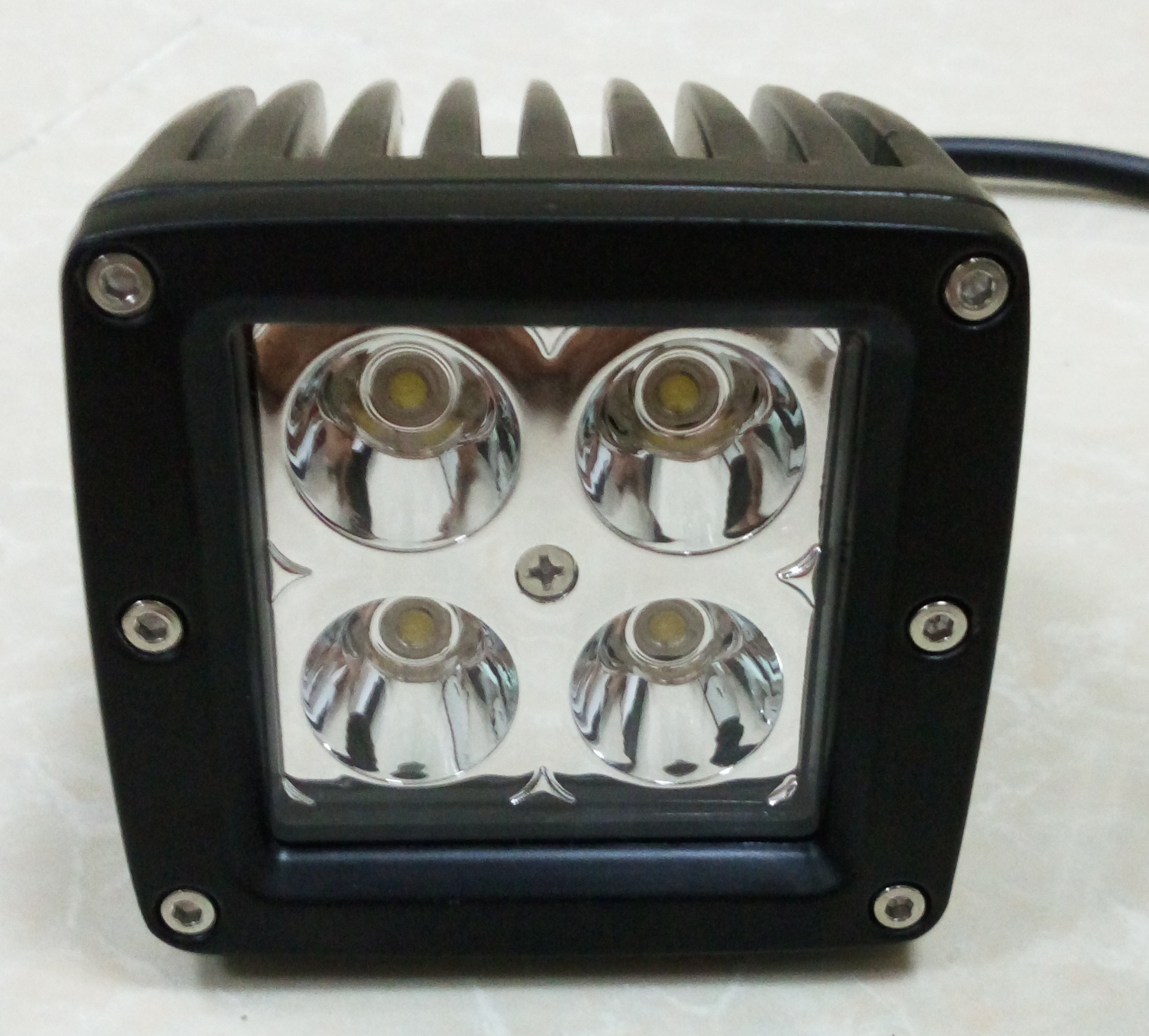 Ford F-150 Lucas antiniebla LED de doble color (3000k amarillo/6000k de blanco)-SAE J583 Cumplante.