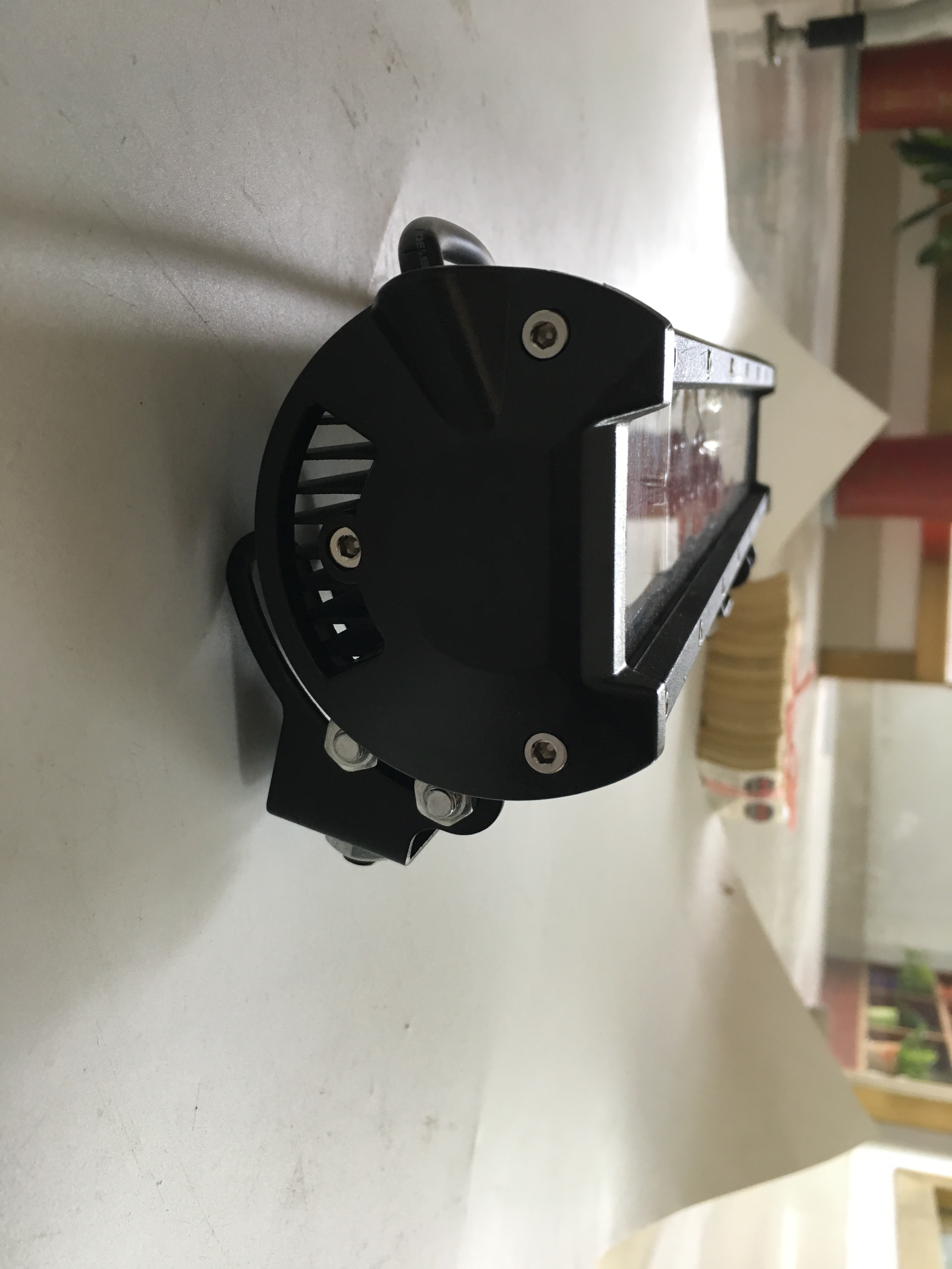 Iluminación de niebla LED de anillo de halo RGB - Colors controlados de aplicaciones + función blanca.