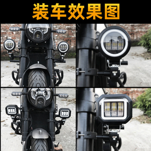 IP68 Iluminación de niebla LED de puntos impermeables para vehículos, 6000k de blanco, SAE J583 compatible con