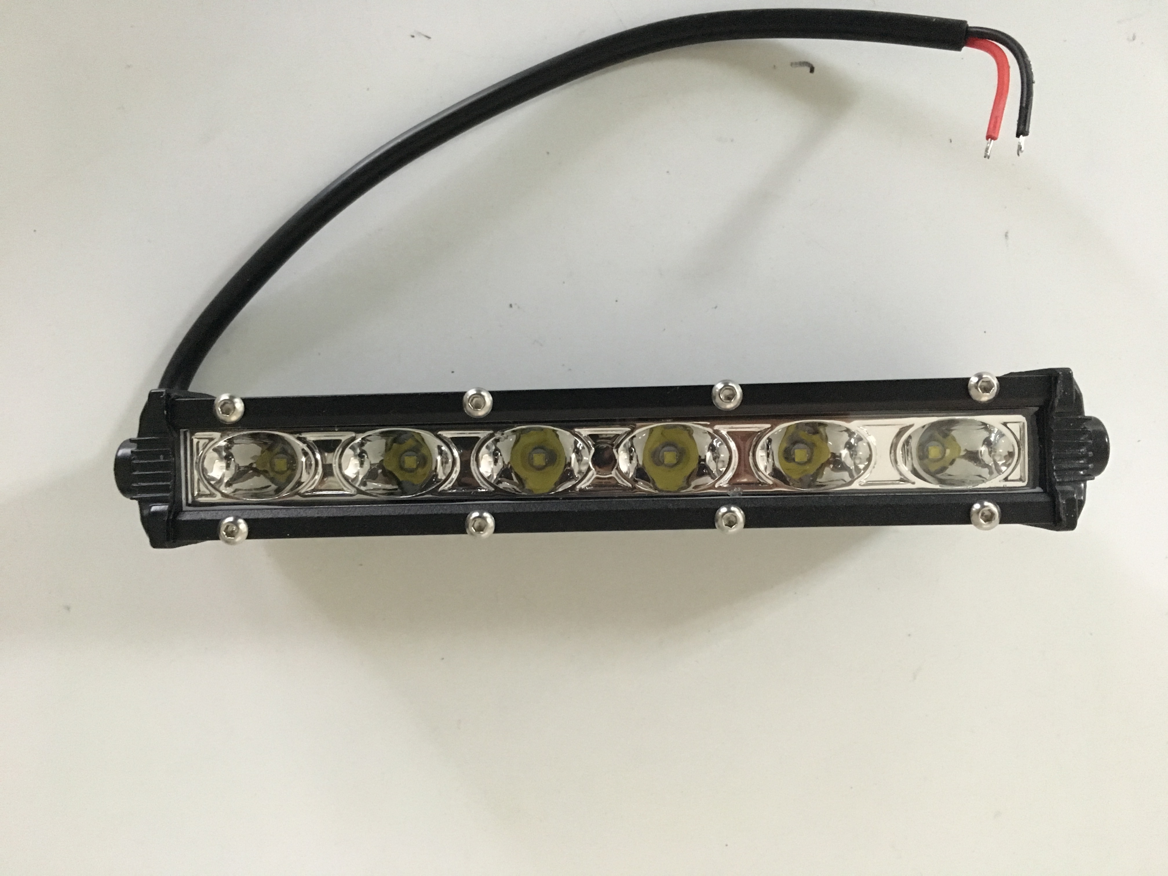 Luces antiniebla LED para automóviles de 12 W ALEA CASTING PC Espejo PC Soporte de acero inoxidable Autu Fog Luces LED