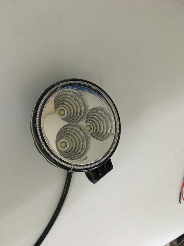 Luces antiniebla LED de anillo de halo RGB: colores controlados por aplicaciones + función blanca.