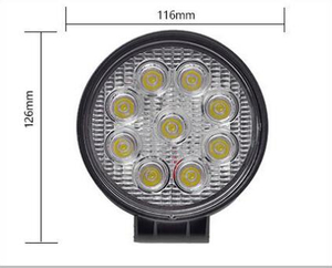  LED LED FOG LIGHT 36W ALEA CASTING PC Mirror de PC Soporte de acero inoxidable Autu Led Fog Lights