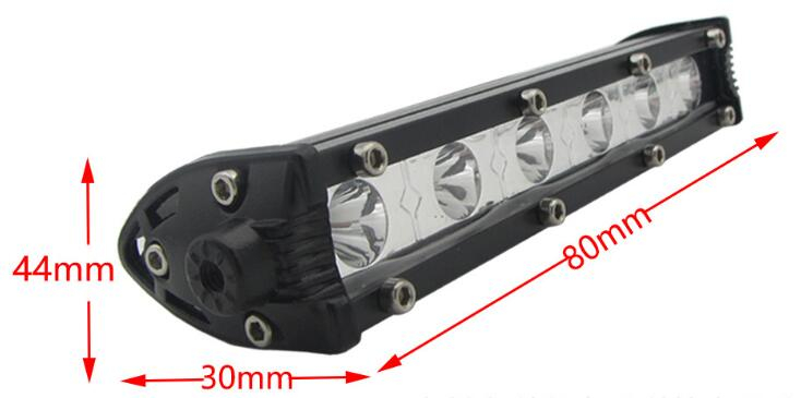 Luces antiniebla LED para automóviles de 12 W ALEA CASTING PC Espejo PC Soporte de acero inoxidable Autu Fog Luces LED