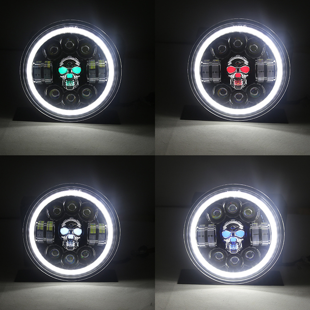 IP68 Iluminación de niebla LED de puntos impermeables para vehículos, 6000k de blanco, SAE J583 compatible con