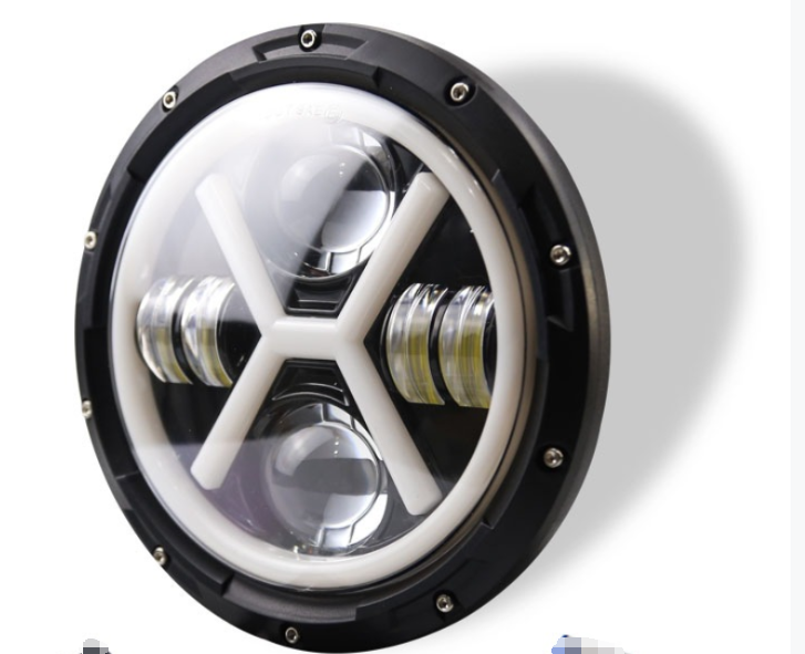 12-72W IP69K LED Fog Lighting 10,000lm, a prueba de polvo para camiones mineros, certificado por marca electrónica certificada