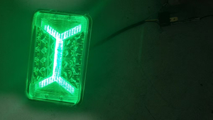 Luz de niebla LED de animación de 270 ° - Visión alta para bicicletas Harley/Adv