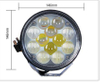 Bombullones LED LED sin canbus H11/H8: codificación de errores cero, plug-and-play para Jeep Wrangler.
