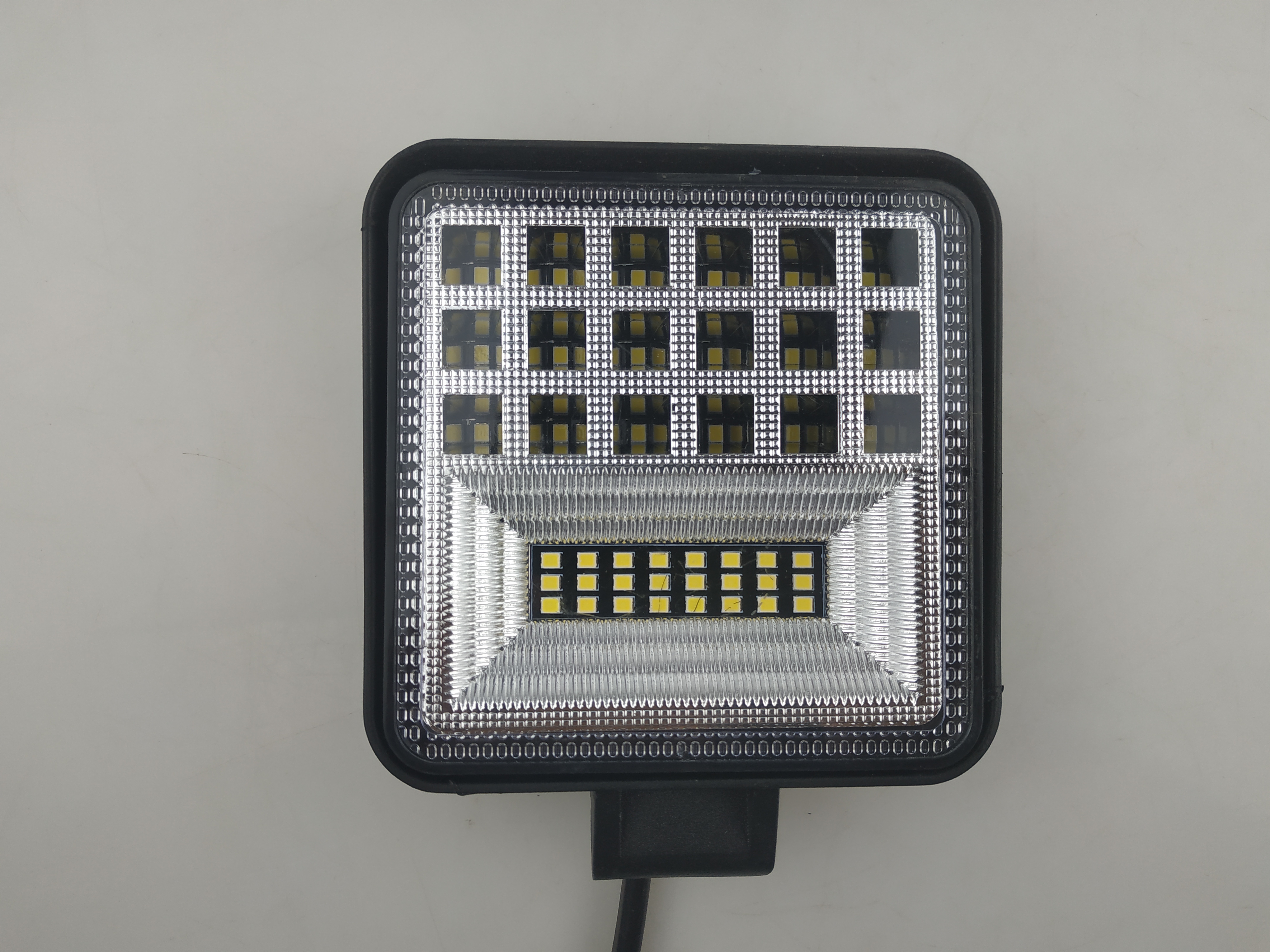 Lámparas LED de LED aprobadas DOT Aleación Mirror de PC Mirror de acero inoxidable Autu Led Fog Lights