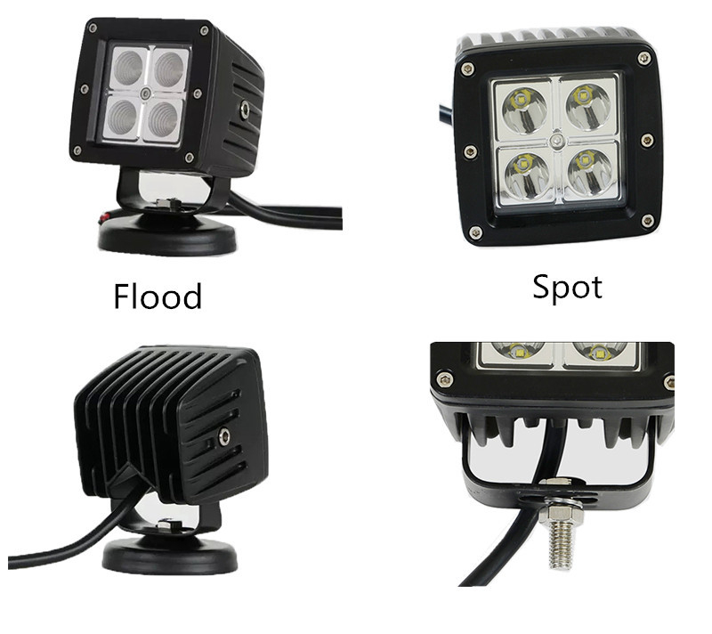 Ford F-150 Lucas antiniebla LED de doble color (3000k amarillo/6000k de blanco)-SAE J583 Cumplante.