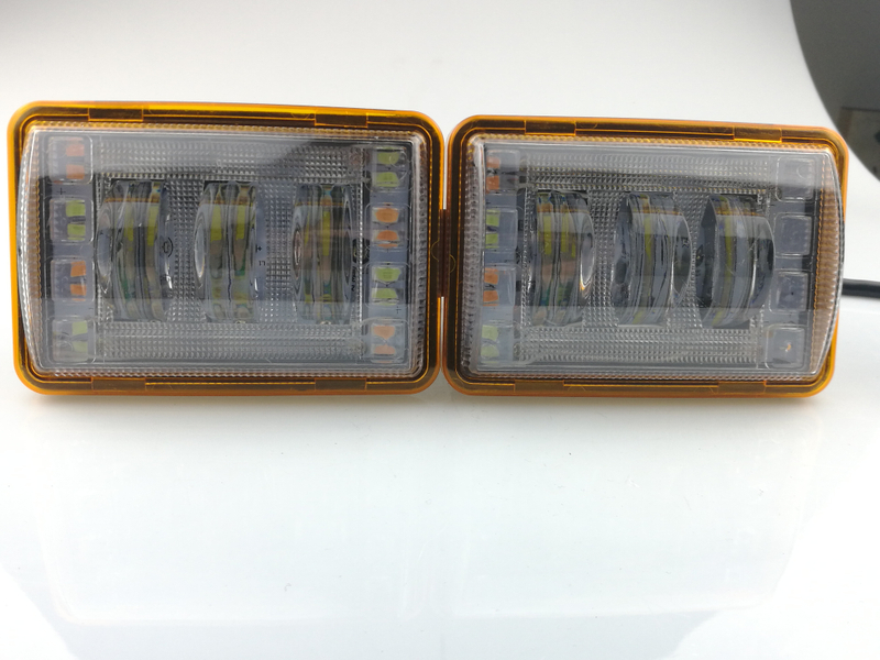 Luces antiniebla LED de alta resistencia de 12/24V: para tractores y carretillas elevadoras rusas.