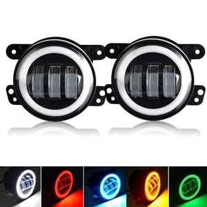 Luces antiniebla LED de RGB Halo Demon Eye - Cambio de color controlado por aplicaciones, DOT/ECE Dual Certified