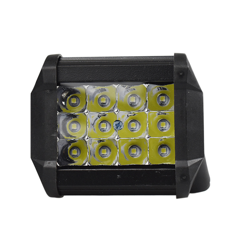 Luces antiniebla LED para automóviles 9-36W Aleación Mirror de PC Mirror de acero inoxidable Soporte Autu Led Fog Lights