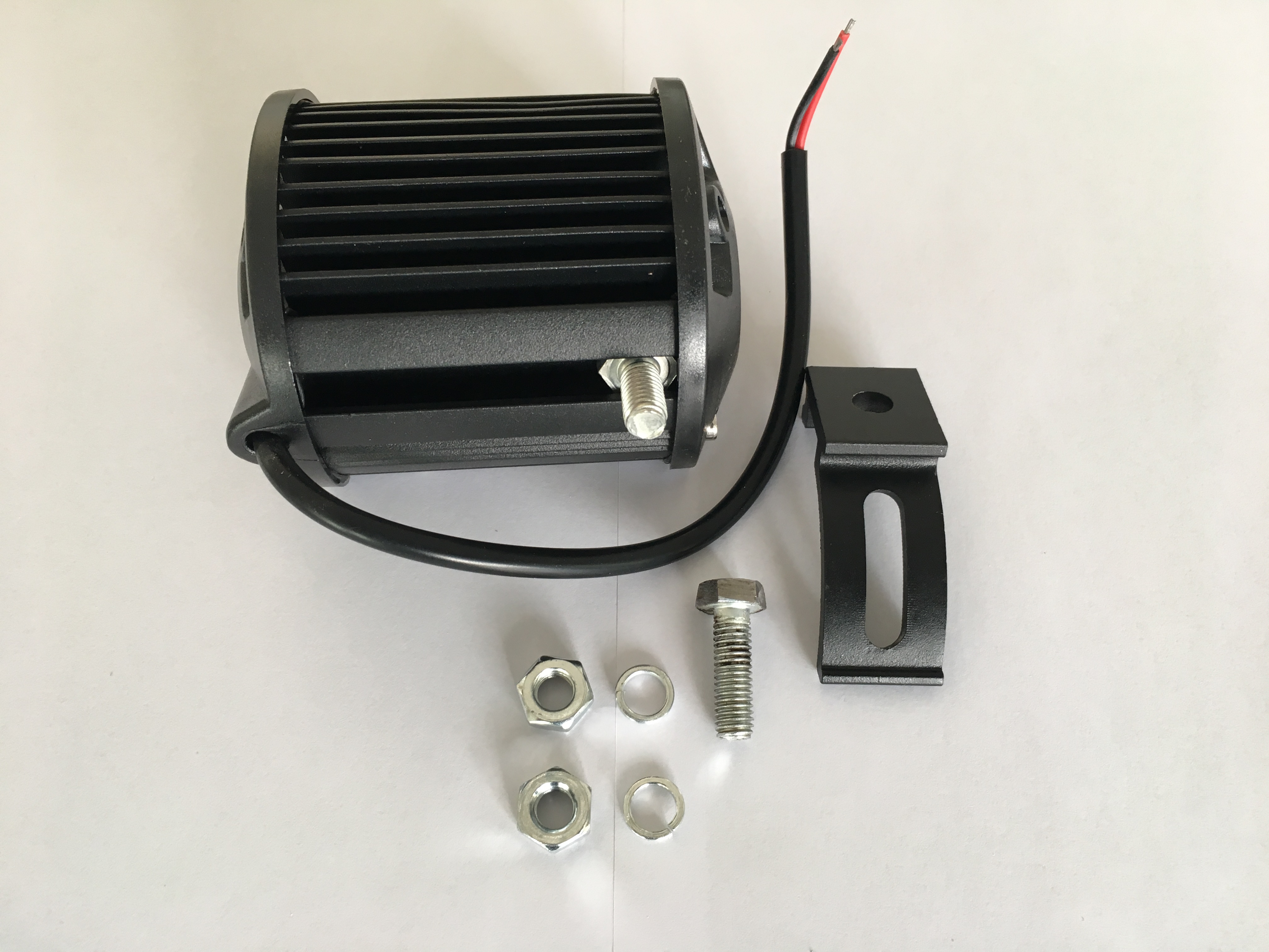 Luces antiniebla LED para automóviles 9-36W Aleación Mirror de PC Mirror de acero inoxidable Soporte Autu Led Fog Lights