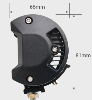 Luces antiniebla LED de reemplazo de OEM Aleación Mirador de PC Soporte de acero inoxidable Autu Led Fog Lights