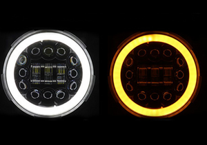 12-72W IP69K LED Fog Lighting 10,000lm, a prueba de polvo para camiones mineros, certificado por marca electrónica certificada