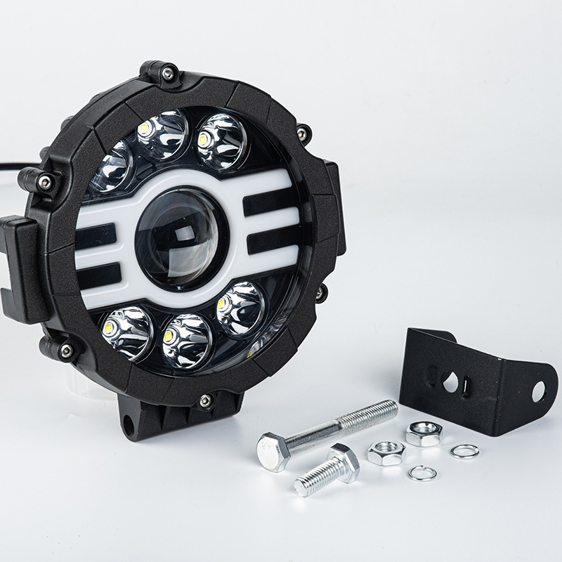 12-72W IP69K LED Fog Lighting 10,000lm, a prueba de polvo para camiones mineros, certificado por marca electrónica certificada